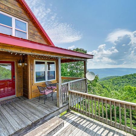 Warm And Cozy Cabin With Deck On Top Of The Blue Ridge Fancy Gap Bagian luar foto